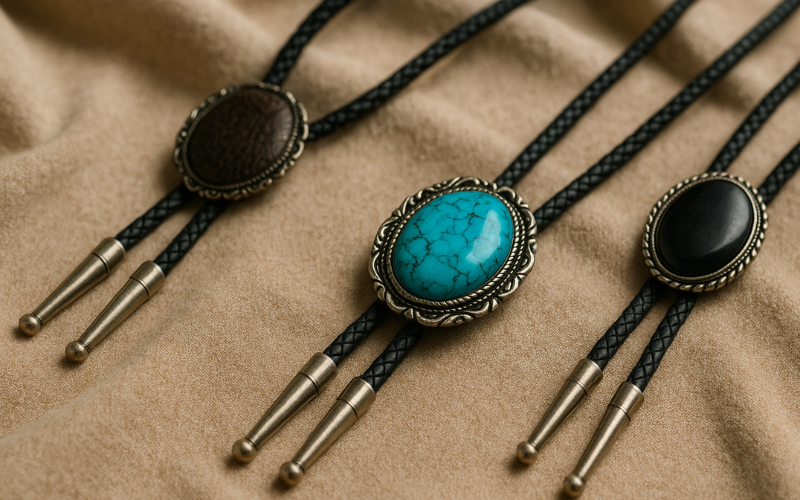 Sweat Resistant Bolo Ties