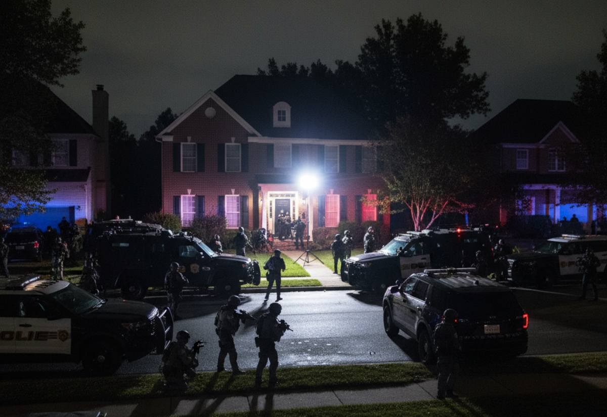 fbi search niles ohio home