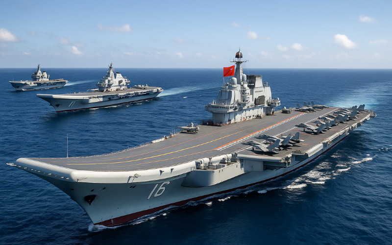 China’s Growing Aircraft Carrier Fleet Power, Strategy and Future Plans